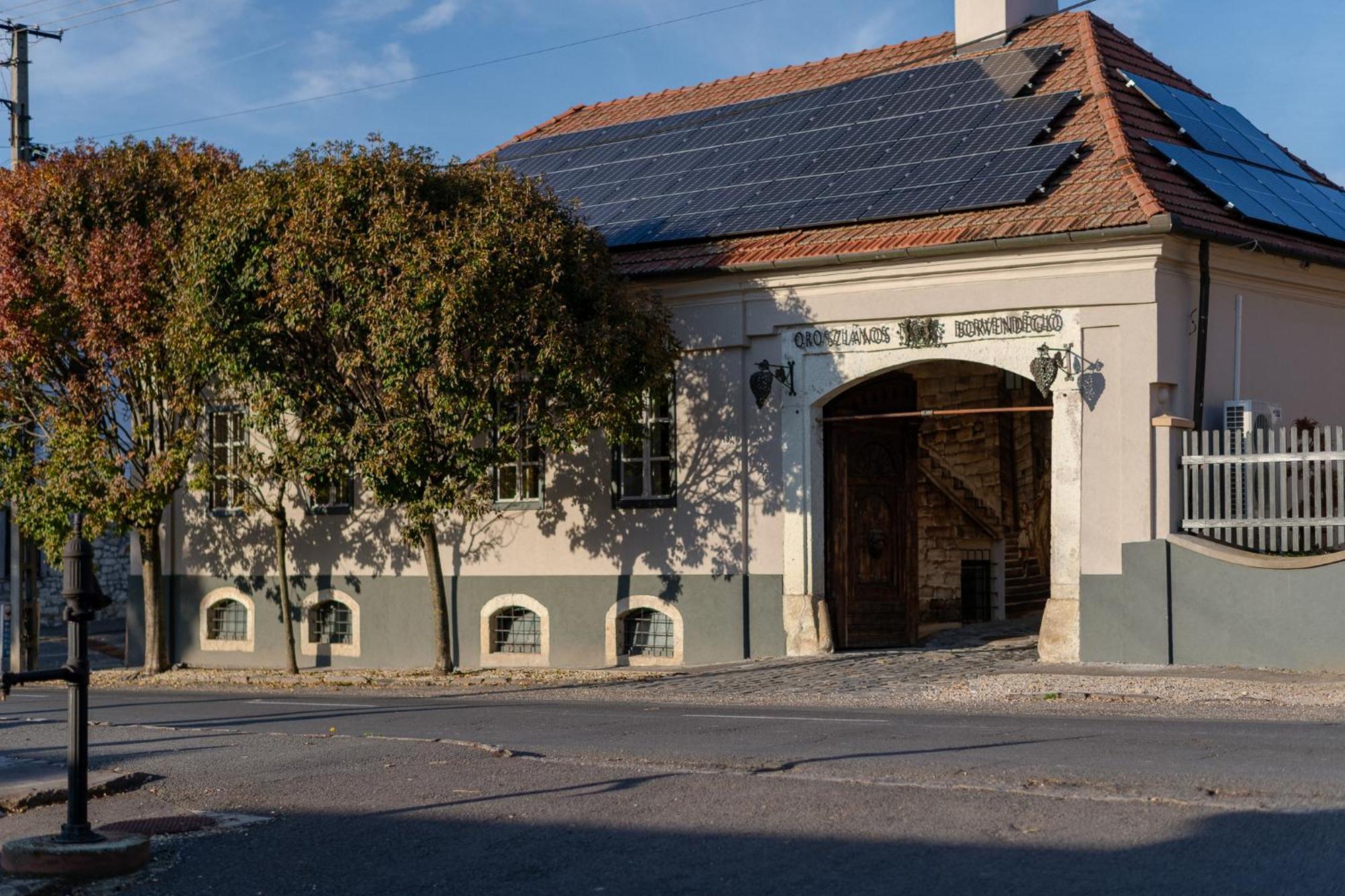 Oroszlános Borhotel Tállya Kültér fotó